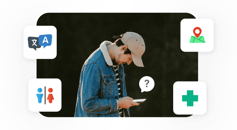 낯선 도시에서 무슨 일이 생기면 어떡하죠?